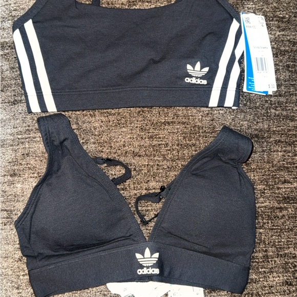 adidas Other - Adidas Black and White Sports Bra Duo